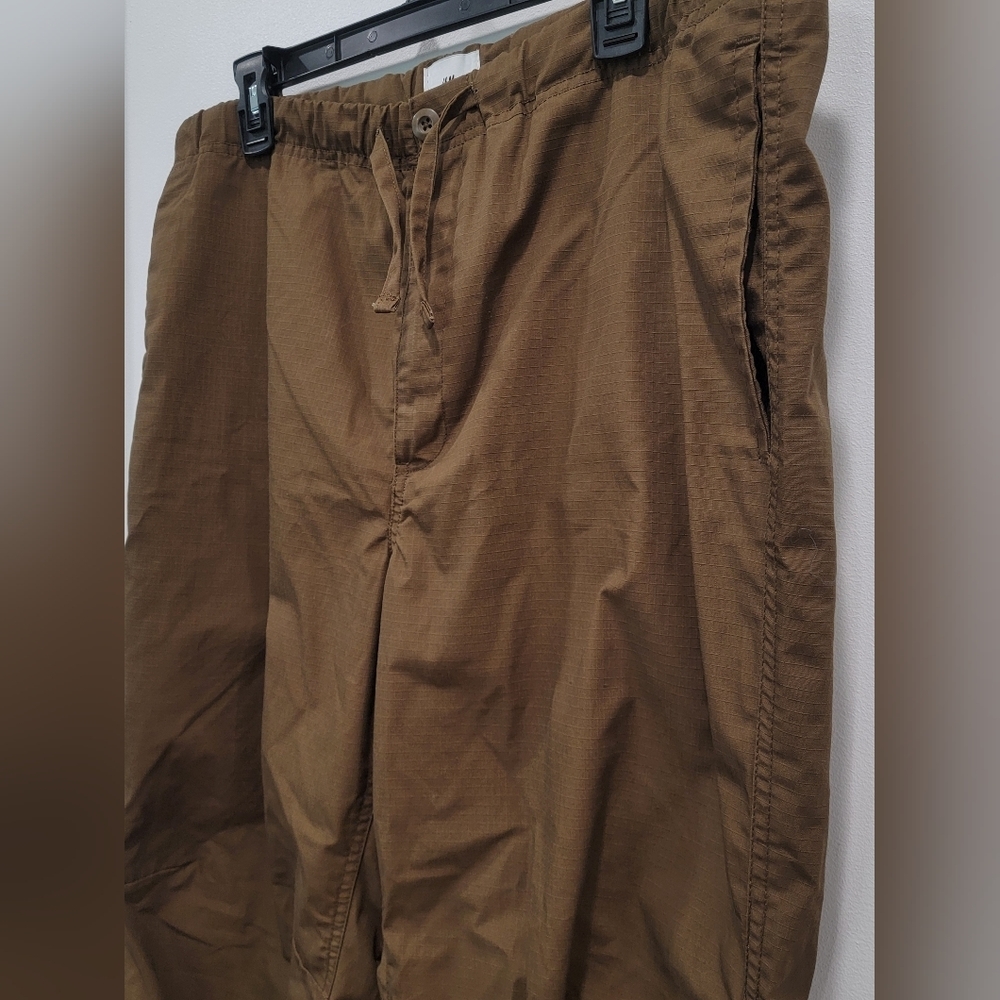H&M Brown Relaxed Fit Pants with Drawstring Size Large Great Condition! - Picture 11 of 11